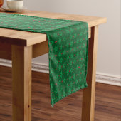 Mittlere Mod Garland Green Table Runner (3 Größen) Kurzer Tischläufer (Beispiel)