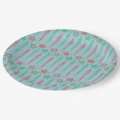 Mittlere Mod Icicles 9" Papierplatte Pappteller (Schrägansicht)