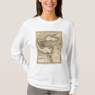 Mittlere Osten-Atlas-Karte T-Shirt