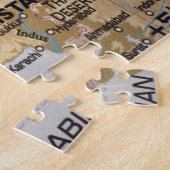 Mittlere Osten-Karten-Puzzlespiel Puzzle (Seite)