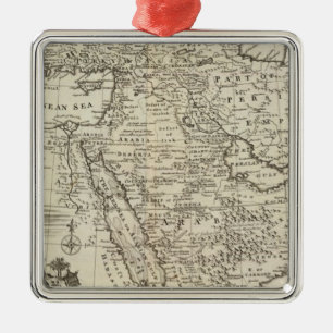 Mittlere Osten Ornament Aus Metall