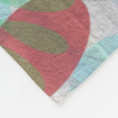 Mittlere Panels III Fleecedecke (Ecke)