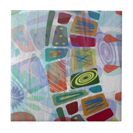 Mittlere Panels III Fliese (Vorderseite)