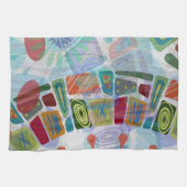 Mittlere Panels III Geschirrtuch (Horizontal)