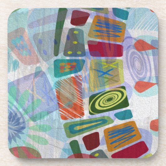 Mittlere Panels III Getränkeuntersetzer (Vorderseite)