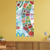 Mittlere Panels III Leinwanddruck (Insitu (Wohnzimmer))