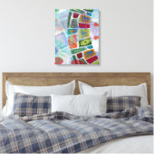 Mittlere Panels III Leinwanddruck (Insitu (Schlafzimmer))