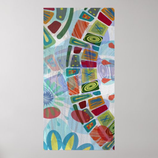 Mittlere Panels III Poster (Vorne)