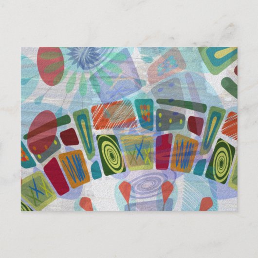 Mittlere Panels III Postkarte (Vorderseite)