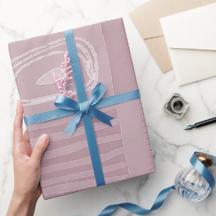 Mittlere Pastell-Afrozentrische Oversized  Geschenkpapier