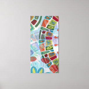 Mittlere Platten III Leinwanddruck