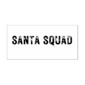 MITTLERE SANTA SQUAD Briefmarke Gummistempel (Prägung)