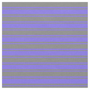 Mittlere Schieferblau und graufarbene Linien Stoff