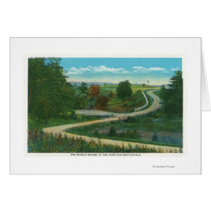 Mittlere Schlucht-Ansicht von Saratoga