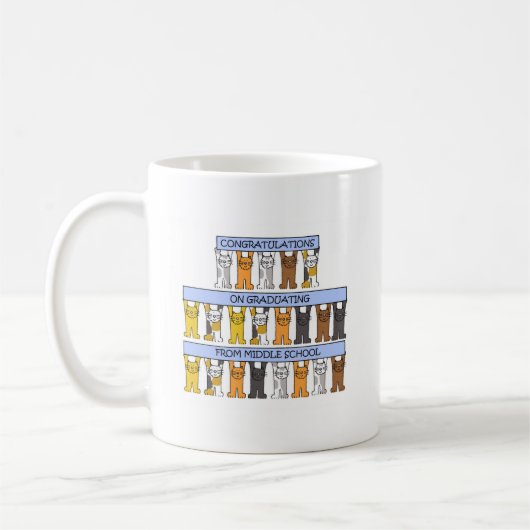 Mittlere SchulAbschluss Kaffeetasse (Links)