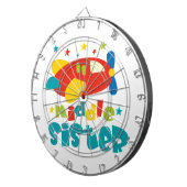 Mittlere Schwester Flugzeug Dartscheibe (Vorderseite rechts)