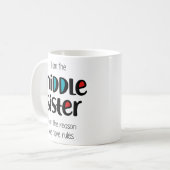 Mittlere Schwester Kaffeetasse (Vorderseite Links)