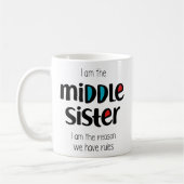 Mittlere Schwester Kaffeetasse (Links)