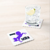 Mittlere Schwester Lila Pony Rearing Untersetzer (Vor Ort)