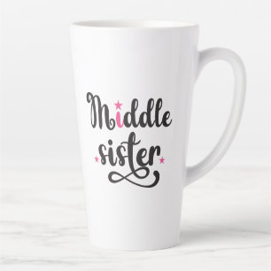 Mittlere Schwester, Niedliche Sterne Milchtasse
