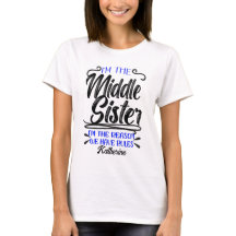 Mittlere Schwester, weil wir Regeln haben, lustig