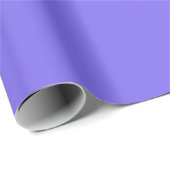 Mittlere Slate Blue Solid Color Geschenkpapier (Rolleneckpunkt)