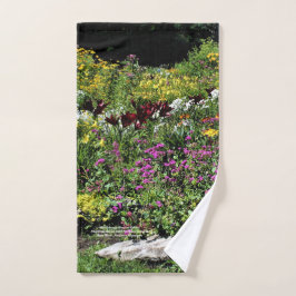 Mittlere Sommer-Garten-Farben! II Handtuch