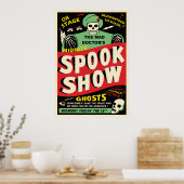 Mittlere Spook Show Poster (Küche)