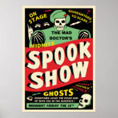 Mittlere Spook Show Poster (Vorne)