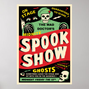 Mittlere Spook Show Poster