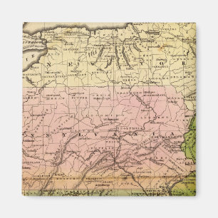 Mittlere Staaten Magnet