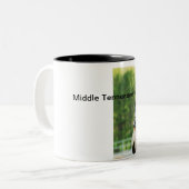 Mittlere Tennessee-Maultier-Abdecker Zweifarbige Tasse (Vorderseite Links)