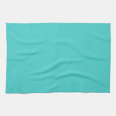 Mittlere türkisfarbene Farbe Geschirrtuch (Horizontal)