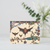 MITTLERE VERBESSERUNG DER GEWINNE,FLIEGENDE BATTIE POSTKARTE (Stehend Vorderseite)