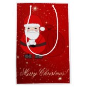 Mittlere Weihnachtsgeschenktaschen mit Niedlichem Mittlere Geschenktüte (Vorderseite)