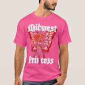 Mittlere Westprinzessin (keine Hintergrundinformat T-Shirt (Vorderseite)