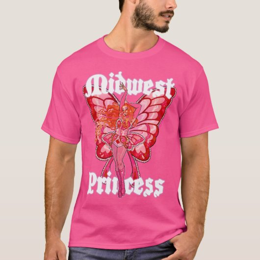 Mittlere Westprinzessin (keine Hintergrundinformat T-Shirt (Vorderseite)