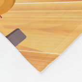 MITTLERE WIR LIEBE UNSERER UNI KID FLEECEDECKE (Ecke)