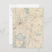 Mittlerer Bogen, Massachusetts Postkarte (Vorne/Hinten)