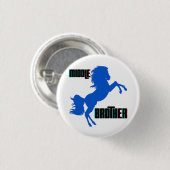 Mittlerer Bruder Pferdezucht Button (Vorne & Hinten)