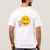 Mittlerer Fingerpaparazzi-Shirt T-Shirt (Rückseite)