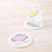 Mittlerer Individuelle Name "Roomies Forever" Retr Getränkeuntersetzer (Seite)