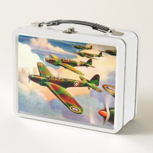 Mittlerer Juniorbomber 1939 Briten Fairey Metall Brotdose