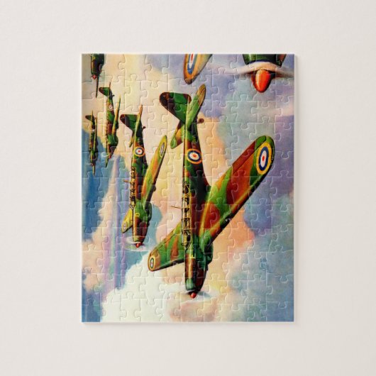 Mittlerer Juniorbomber 1939 Briten Fairey Puzzle (Vertikal)