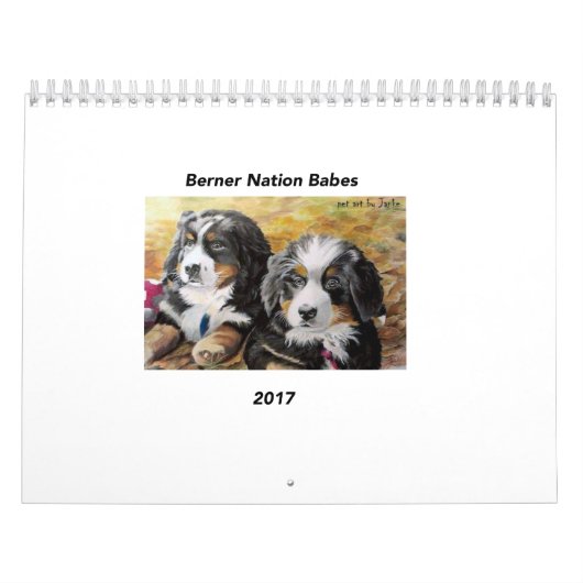 Mittlerer Kalender der Berner Nations-Babys 2017 (Titelbild)
