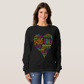 Mittlerer Lehrer der dritten Klasse Sweatshirt (Vorne ganz)