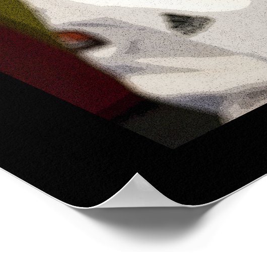 Mittlerer Punch der Kampfkunst Poster (Ecke)