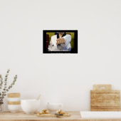 Mittlerer Punch der Kampfkunst Poster (Küche)