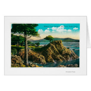 Mittlerer Punkt auf einem siebzehn Meilen-Antrieb