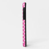 Mittlerer rosa feiner Tupfen iPhone 5 Fall Case-Mate iPhone Hülle (Hinten/Links)